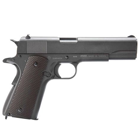 swiss arms 1911 4.5mm full metal co2 blowback pistol box|swiss arms 1911 co2 pistol.